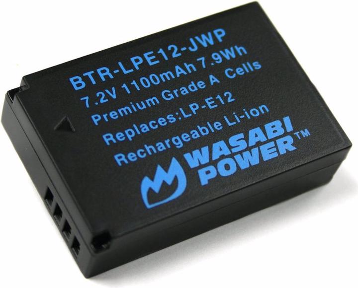 Actual product image Wasabi Power LPE12 (Camera battery)