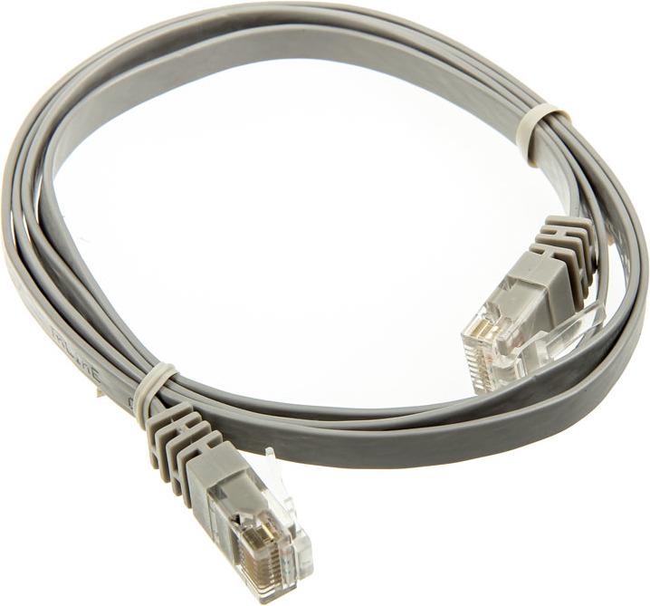 Immagine prodotto InLine Cavo patch 1m piatto, U/UTP, Cat.6 (U/UTP, CAT6, 1 m)