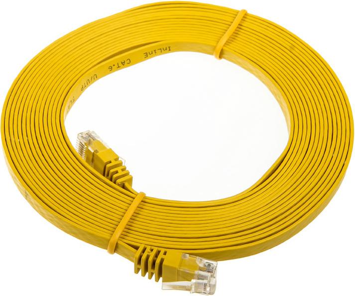 Produktbild InLine 7m Patchkabel flach, U/UTP, Cat.6 (U/UTP, CAT6, 7 m)