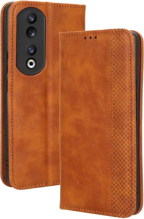Image du produit Cover-Discount Honor 90 - Housse Stand Flip Case marron (Honor 90)