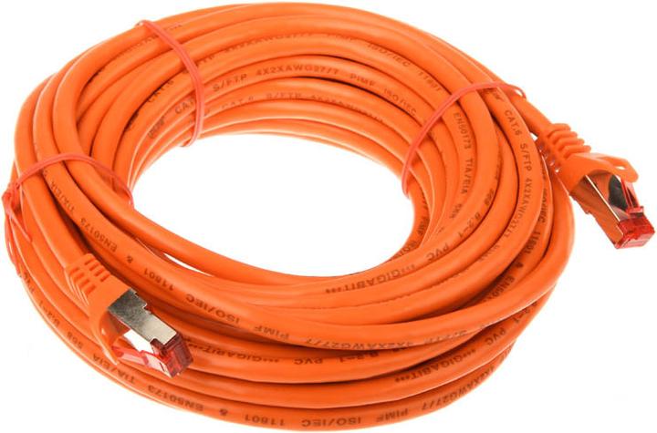 Produktbild InLine 10m Cat.6 Patchkabel 1000 Mbit RJ45 (S/FTP, CAT6, 10 m)