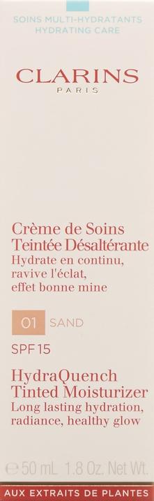 Produktbild Clarins Multi-Hydratante Getönte Feuchtigkeitscreme Nr. 01 - Sand (50 ml, 74 g)