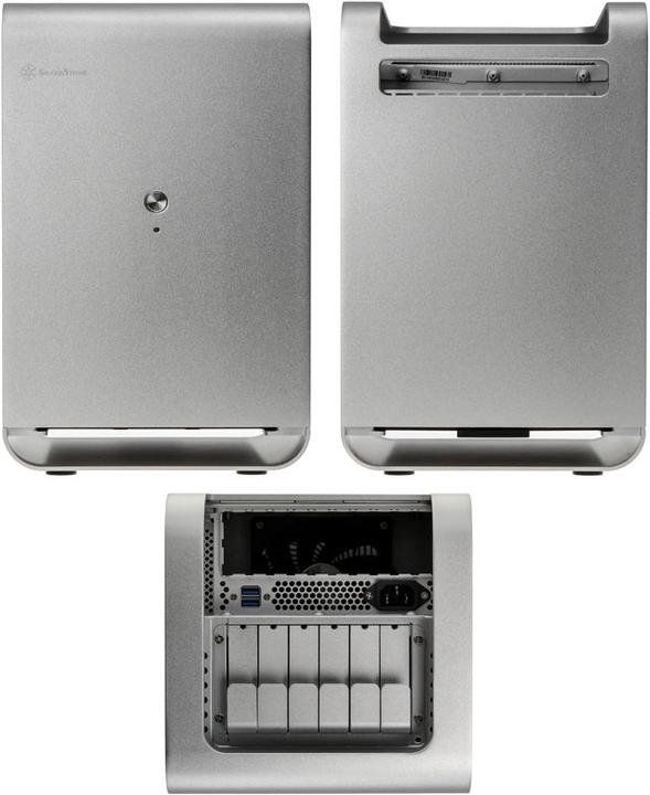 Actual product image Silverstone SST-CS01S-HS Mini-ITX Case (Mini-ITX)