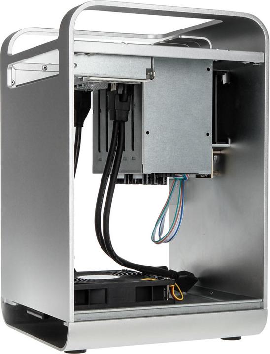 Actual product image Silverstone SST-CS01S-HS Mini-ITX Case (Mini-ITX)