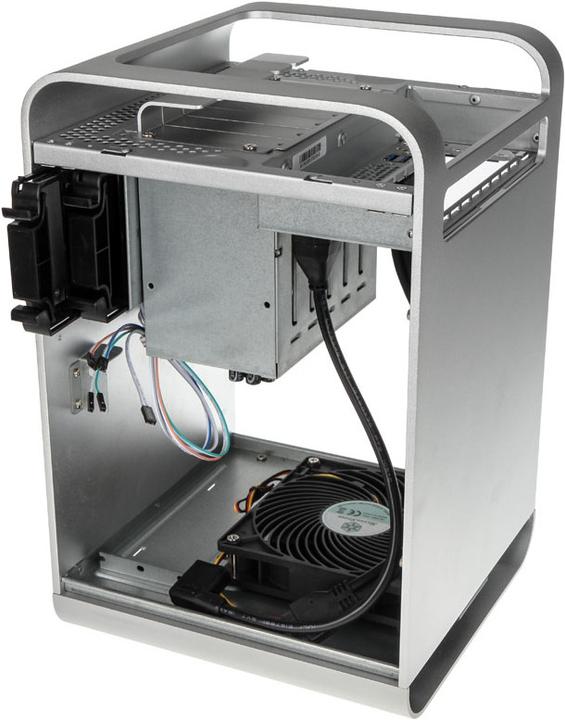 Actual product image Silverstone SST-CS01S-HS Mini-ITX Case (Mini-ITX)