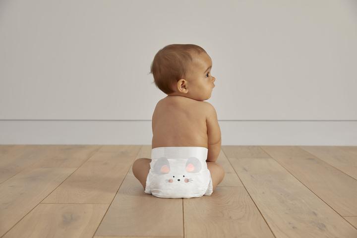 Actual product image Kit & Kin Nappies (Size 2, Monthly box, 160 Piece)