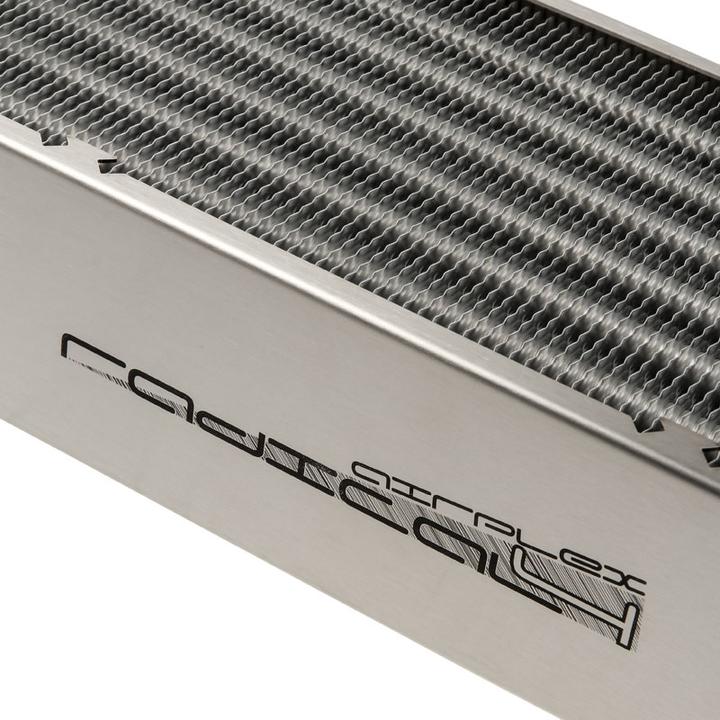 Produktbild Aqua Computer airplex radical 4/420mm - Aluminium (140 mm)