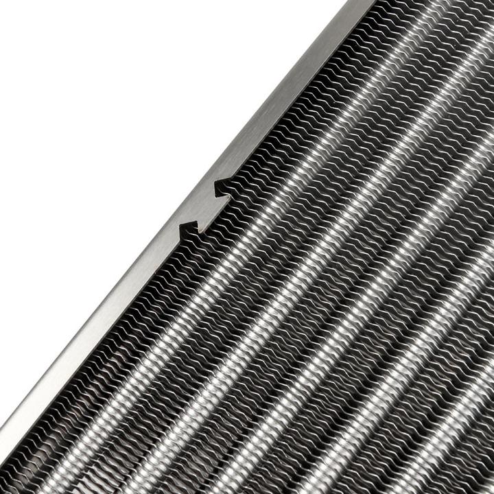 Produktbild Aqua Computer airplex radical 4/420mm - Aluminium (140 mm)