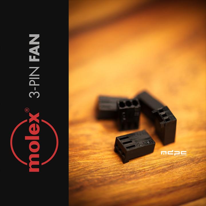 Produktbild Mdpc-X 3-Pin Fan Connector by Molex