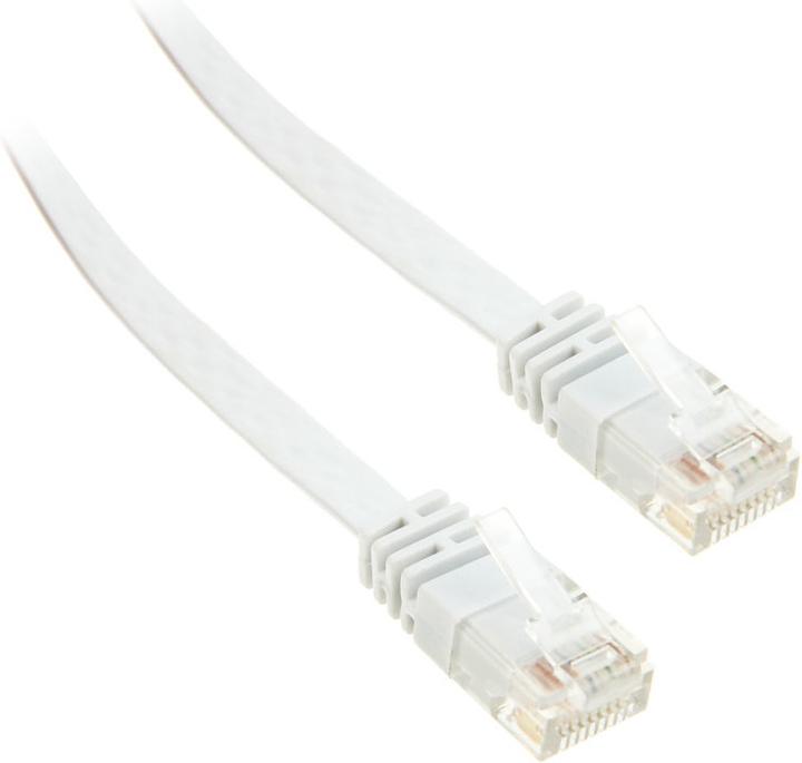 Immagine prodotto InLine Cavo patch 0,5m piatto, U/UTP, Cat.6 (U/UTP, CAT6, 0.50 m)