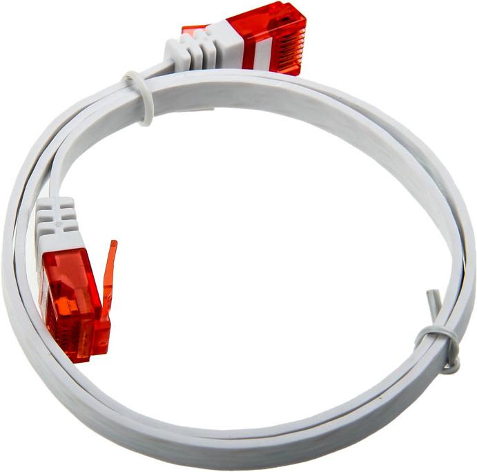Immagine prodotto InLine Cavo patch 0,5m piatto, U/UTP, Cat.6 (U/UTP, CAT6, 0.50 m)