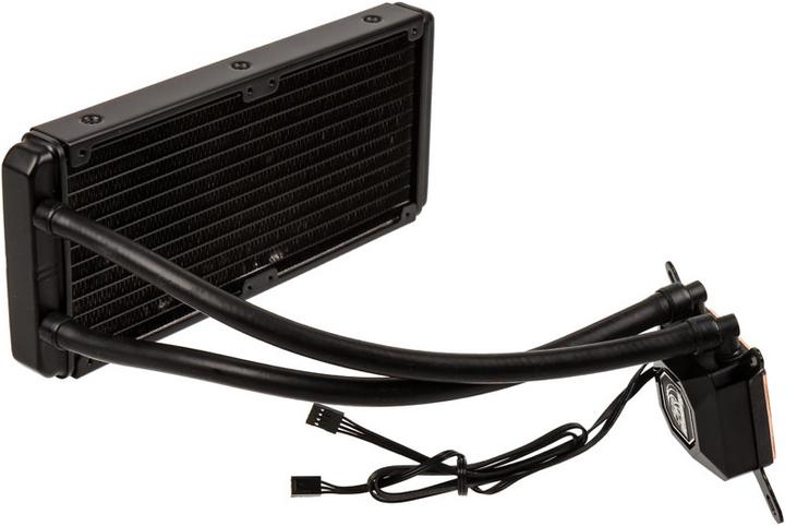 Actual product image Akasa Venom R20 complete water cooling system