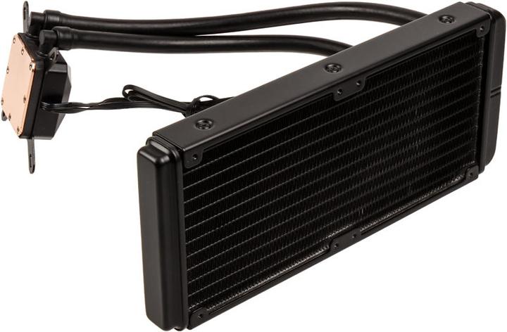 Actual product image Akasa Venom R20 complete water cooling system
