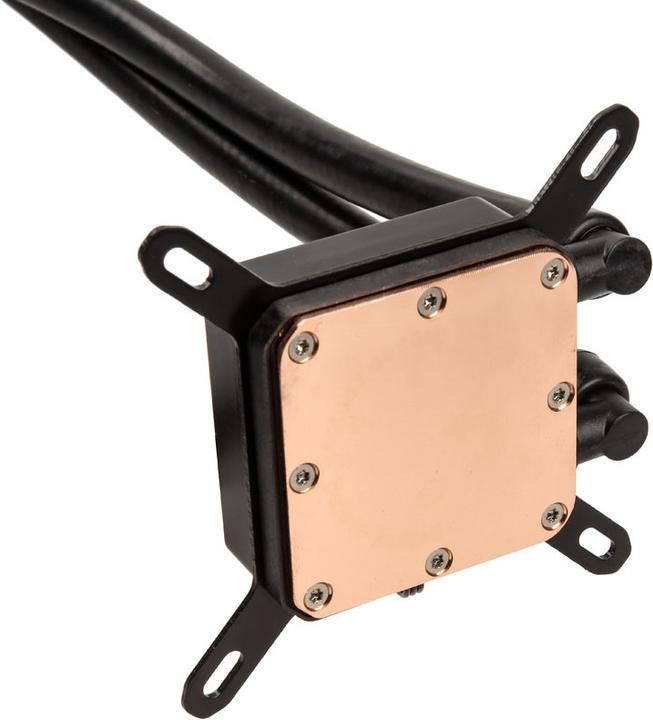 Actual product image Akasa Venom R20 complete water cooling system