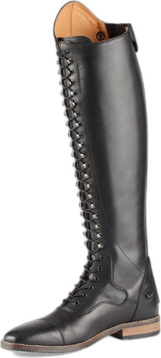 Premier Equine leder-schnür-reitstiefel maurizia wide large