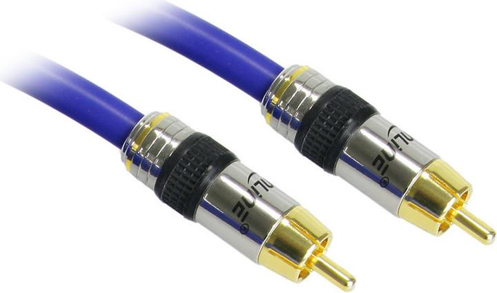 Produktbild InLine Cinch — Cinch (1 m, Koaxial)