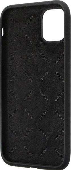 Image du produit Guess GUHCN614DGPK iPhone 11 / Xr 6.1" czarny/black hardcase Silicone Logo Strass 4G (Apple iPhone 11, Apple iPhone XS)