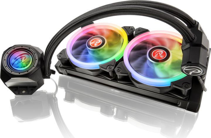 Produktbild Raijintek Orcus RGB Rainbow Komplett-Wasserkühlung