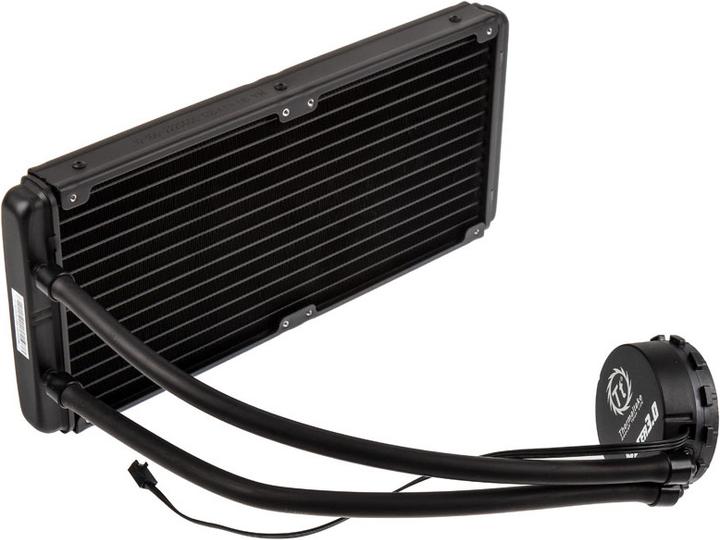 Actual product image Thermaltake Water 3.0 Riing RGB complete water cooling system