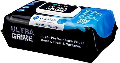 Actual product image Uniwipe UltraGrime® Pro wipes Multiuse - 2110617 (100 Piece)