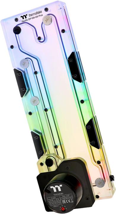 Produktbild Thermaltake Pacific DP100-D5 Plus universale 360mm Distro Plate - inkl. Pumpe, TT RGB Plus
