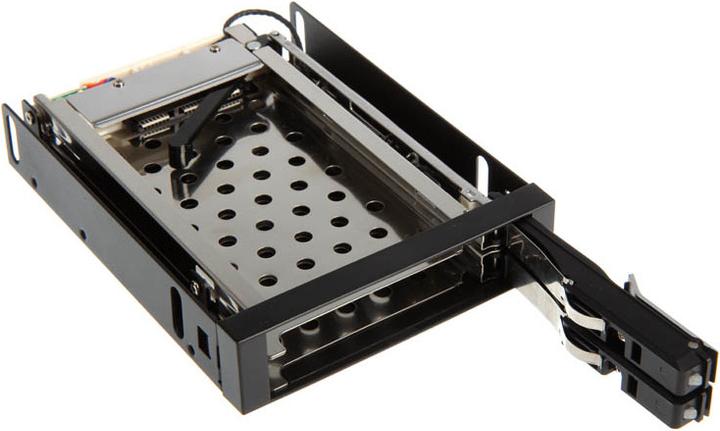 Actual product image Akasa Elite 3.5 inch drive frame for 2x 2.5 inch HDD/SSD