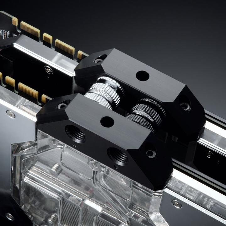 Produktbild Phanteks Glacier Multi-GPU-Extender 16-22mm - schwarz, einstellbar