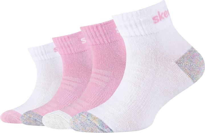 Immagine prodotto Skechers 4PPK Ragazze calzini a rete con ventilazione SK42042-1001 (27 - 30)