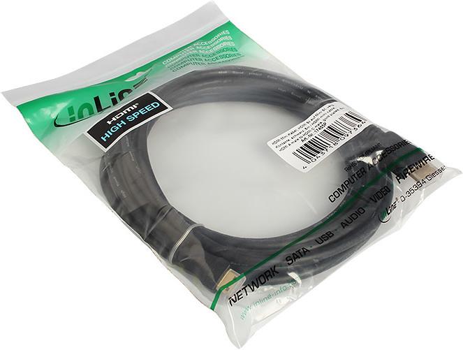 Actual product image InLine mini HDMI (Typ C) — HDMI (Typ A) (5 m, HDMI)