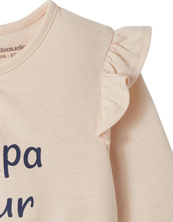 Immagine prodotto Vertbaudet T-shirt per bambini con scritte in cotone biologico (62)