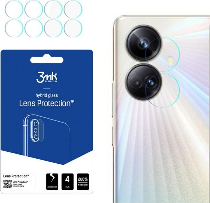 Immagine prodotto 3MK Vetro di protezione della telecamera, vetro della telecamera (1 Pezzo/i, Realme 10 Pro+)