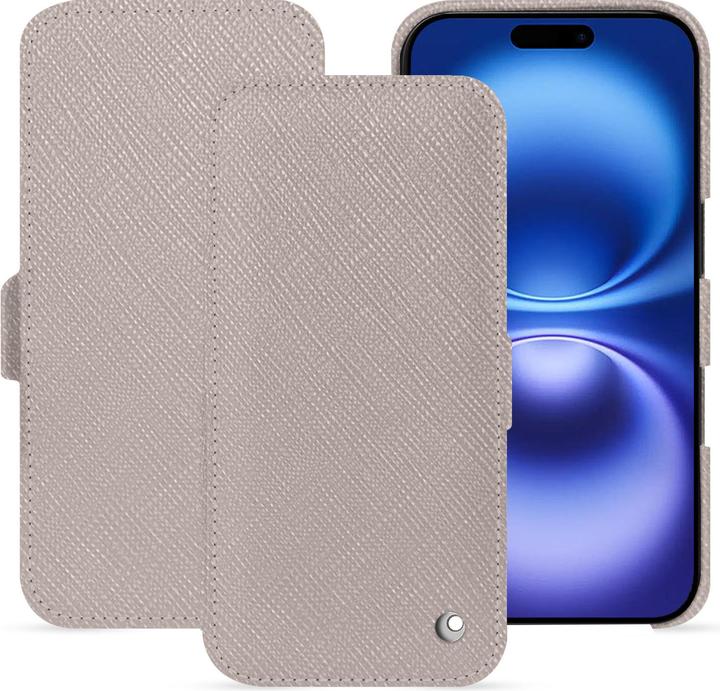 Actual product image Noreve Horizontal leather flap shell (Apple iPhone 16)