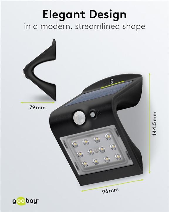 Produktbild Goobay LED Solar (220 lm, IP65)