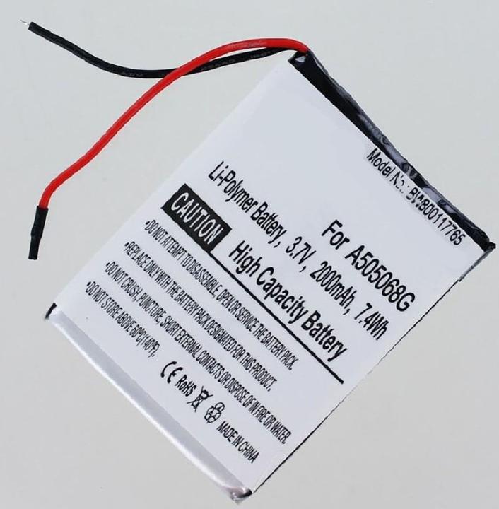 Produktbild AGI Akku kompatibel mit Abus TVAC16000A - Akku - 2.000 mAh