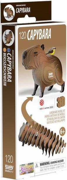 Produktbild Eugy Capybara-Nagetier. Öko-3D-Puzzle