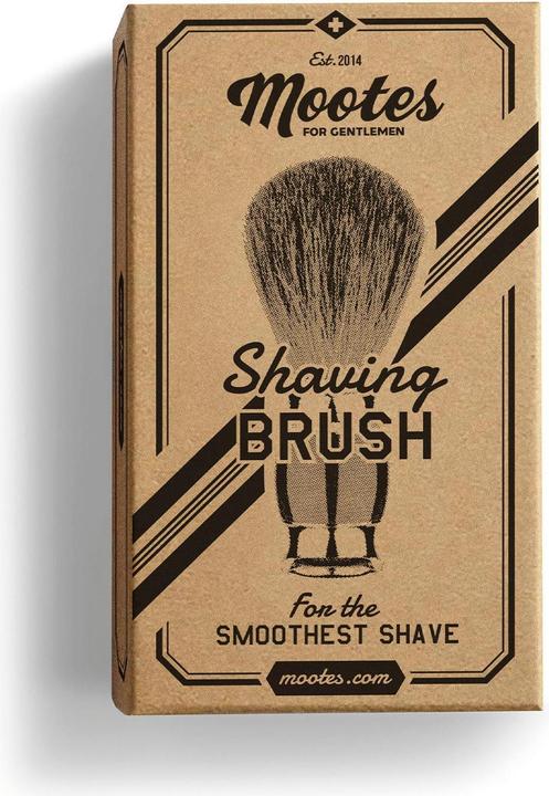 Actual product image Mootes Shaving brush ebony (Shaving brush)