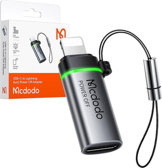 Produktbild Mcdodo USB-C auf Lightning Auto Power Off Adapter (USB Typ C, Lightning)
