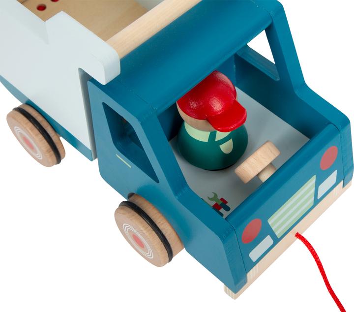 Actual product image small foot Dump truck pull-behind vehicle
