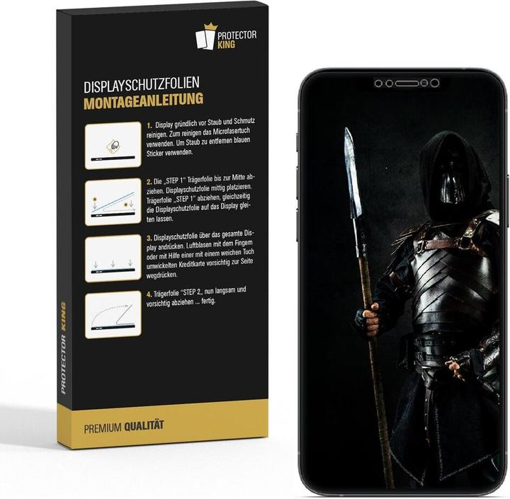 Actual product image Protectorking 2x premium matt anti-reflective screen protector (2 Piece, Apple iPhone 11)