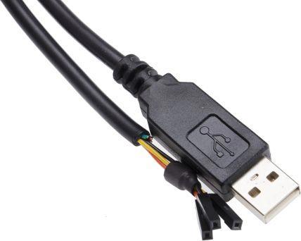 Actual product image FTDI Chip TTL-RS232 convert cable for Raspberry Pi