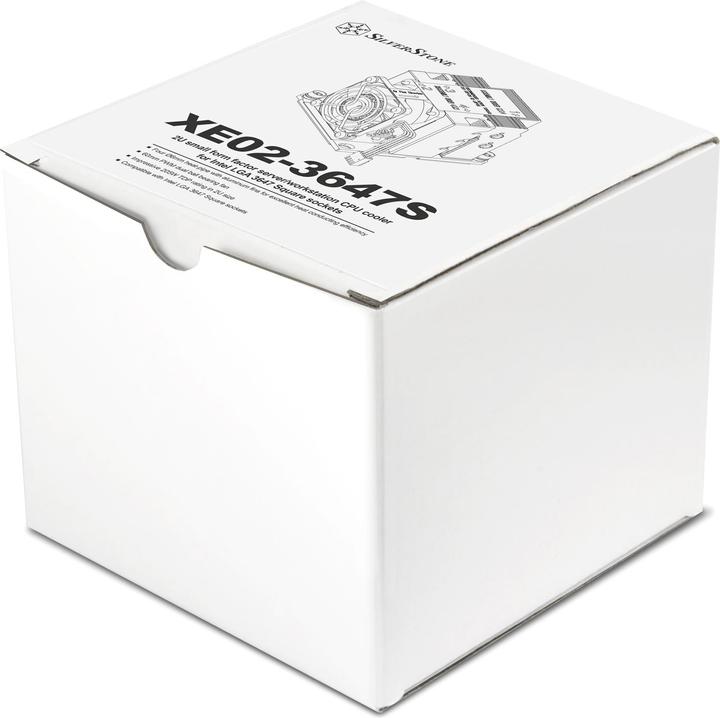 Immagine prodotto Silverstone SST-XE02-3647S Raffreddatore per CPU Xeon per server 2U SFF - Intel LGA 3647 (88 mm)