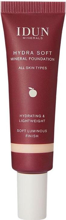 Actual product image IDUN Minerals Hydra Soft Mineral Foundation Saga - 30ml