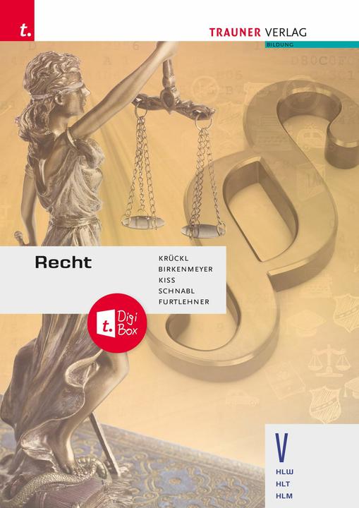 Actual product image Recht V HLW/HLT/HLM + TRAUNER-DigiBox (German, Michael Furtlehner, Reinhard Birkenmeyer, Katharina Kiss, Karl Krückl, Sonja Schnabl, 2024)