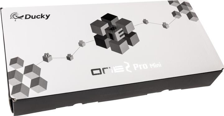 Produktbild Ducky One 2 Pro Mini Gaming Tastatur, RGB LED - Cherry (DE, Kabelgebunden)