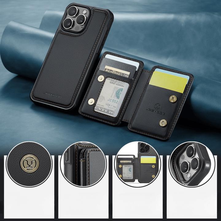 Immagine prodotto Cover-Discount iPhone 16 Pro - Cover posteriore 2-in-1 con supporto per carta di credito (Apple iPhone 16 Pro)