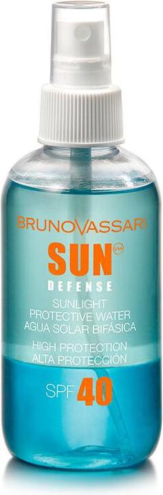 Actual product image Bruno Vassari Sun Defense Panthenol Sun Protection Sunscreen Spray Spf 40 - 200 Ml (Sun spray, SPF 40, 200 ml)