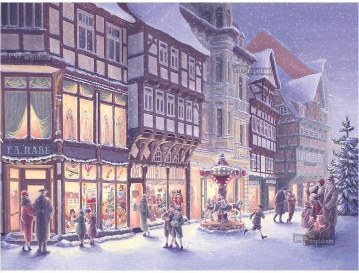 Productafbeelding Pappnoptikum Oude stadswandeling Quedlinburg (adventskalender)