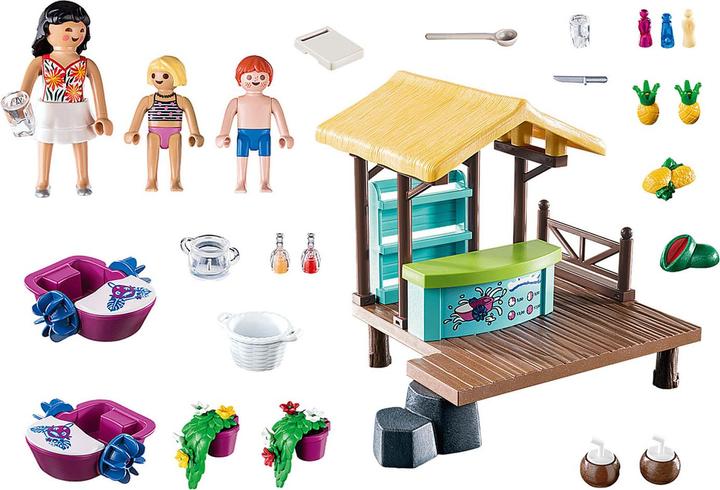 Produktbild Playmobil Paddleboot-Verleih mit Saftbar (70612, Playmobil Family Fun)