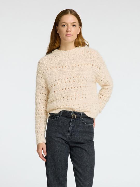 Actual product image Selected Femme Häkel-Look Pullover (S)