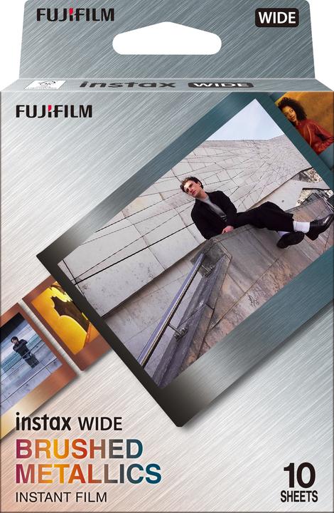 Fujifilm Instax Wide 10 Blatt Brushed Metallics (Instax Wide 300, Instax Wide 400)